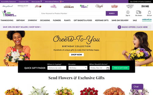 1-800-Flowers.com