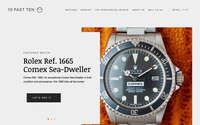 10pastten website screenshot