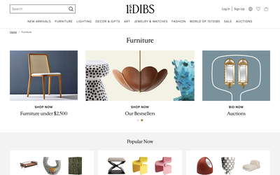 1stdibs website screenshot