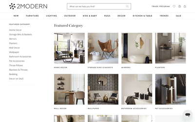 2Modern website screenshot