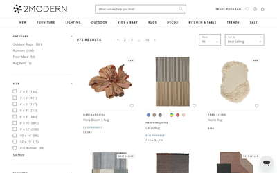 2Modern website screenshot