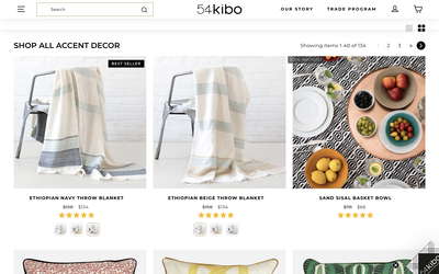 54kibo website screenshot