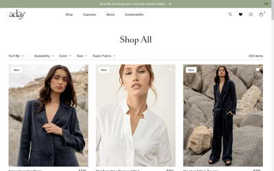 ADAY website screenshot