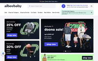 Albee Baby website screenshot