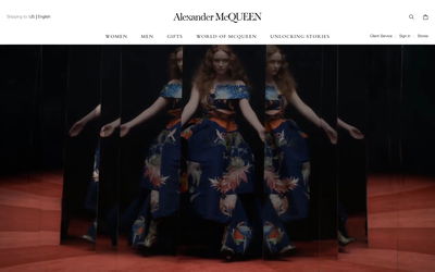 Alexander McQueen on Shomp