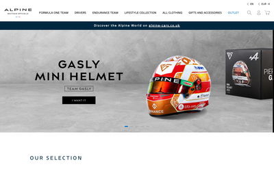 Alpine F1 Store on Shomp