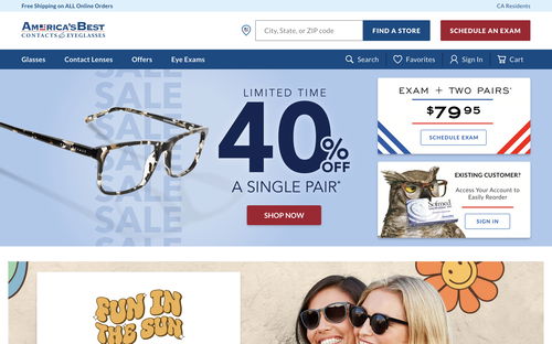America's Best Contacts & Eyeglasses