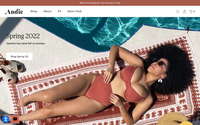 Andie website screenshot