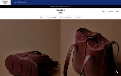 Angela Roi website screenshot