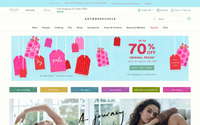 Anthropologie website screenshot