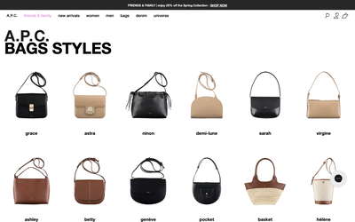 APC website screenshot
