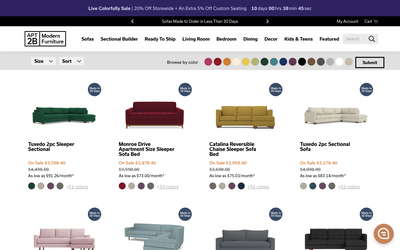 Apt2B website screenshot