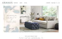 Arhaus website screenshot