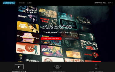ARROW website screenshot