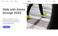 Atoms website screenshot