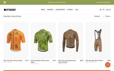 Attaquer website screenshot