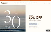Auguste The Label website screenshot