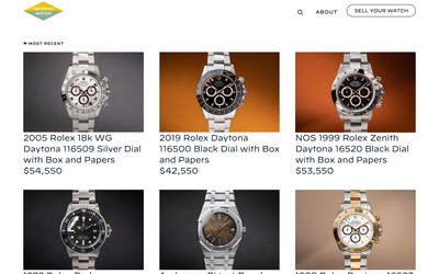 Tropical Watch website screenshot