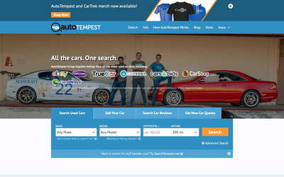 AutoTempest website screenshot