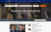 Autotrader website screenshot