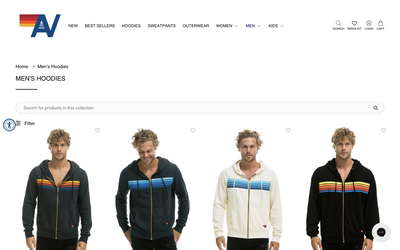 Aviator Nation website screenshot