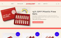 Axiology website screenshot