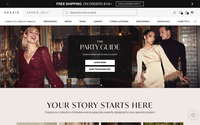 Azazie website screenshot