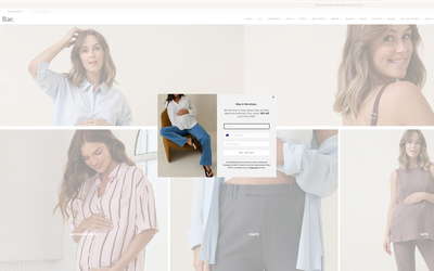 Bae The Label website screenshot
