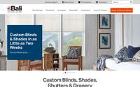 Bali Blinds website screenshot