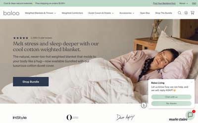 Baloo Living website screenshot