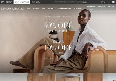 Banana Republic on Shomp