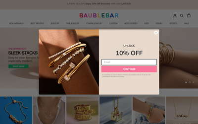 BaubleBar website screenshot