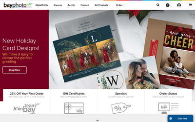 Bay Photo Lab website screenshot
