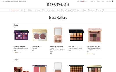 Beautylish website screenshot