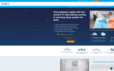 BedJet website screenshot