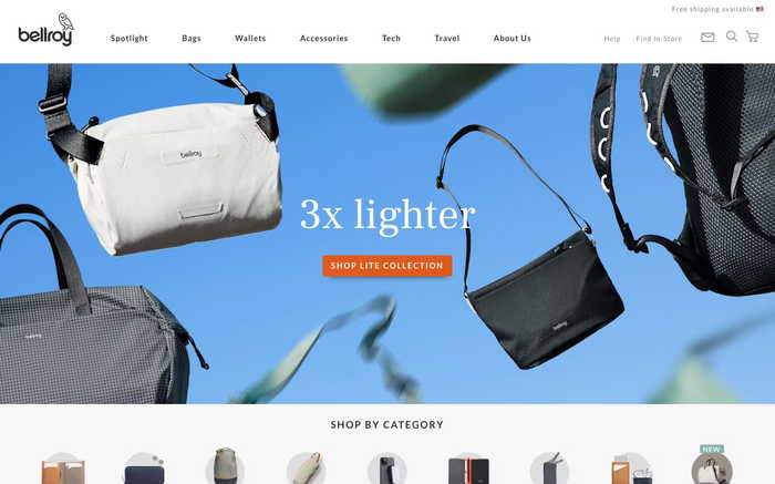 Bellroy screenshot
