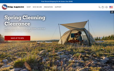 Big Agnes on Shomp
