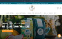 Big Island Coffee Roasters website screenshot