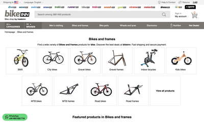 Bikeinn website screenshot