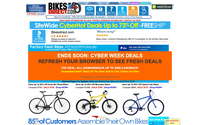 Bikes Direct website screenshot