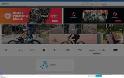 BikesOnline website screenshot
