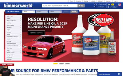 bimmerworld website screenshot