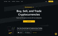 Binance.US website screenshot