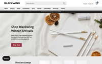 Blackwing website screenshot