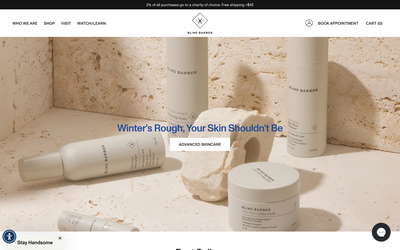 Blind Barber website screenshot