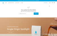 Blue Bottle Coffee website screenshot