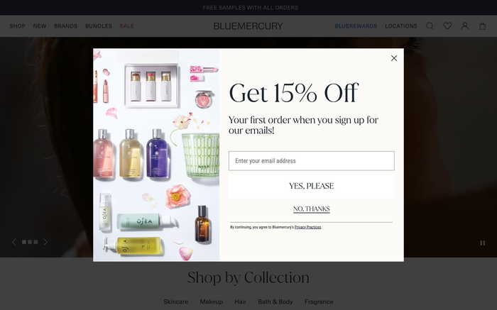 Bluemercury screenshot