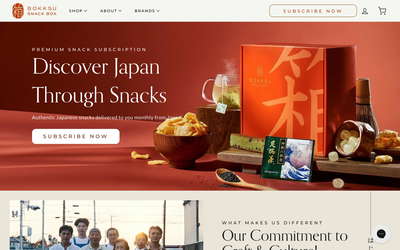 Bokksu website screenshot