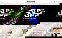 Boohoo website screenshot