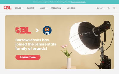 BorrowLenses on Shomp